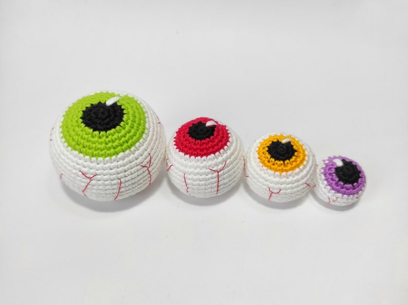 Spooky decor crochet patterns Halloween amigurumi Primitive Halloween pattern Halloween props Horror crochet Halloween scary Fall decor image 2