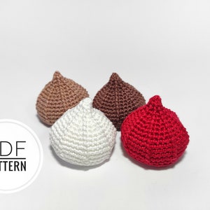 Häkelanleitung Baiser Häkelanleitung Futter Play Food Easy Häkelanleitung Pdf Anleitung Fake Food Amigurumi Anleitung Digitale Häkelanleitung