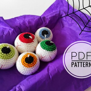 Spooky decor Halloween pattern pdf Primitive halloween toy Halloween props Crochet plushie Spooky gift Halloween scary Horror amigurumi image 5