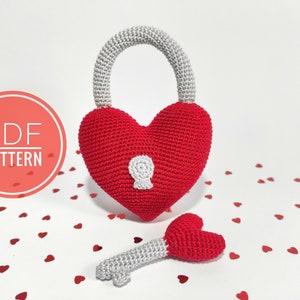 Crochet heart Valentines day decor Crochet patterns Valentine ornament Easy crochet pattern Valentines day gift Couples gift I love you image 7