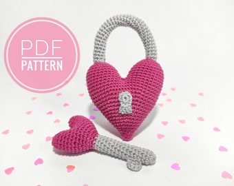 Crochet patterns Valentines day decor Valentine heart Valentines day gift Diy Valentines Couple gifts Easy crochet pattern Crochet heart