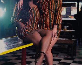 SALES: African print dress