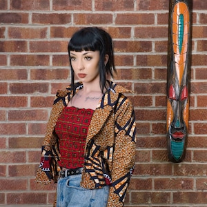 SALES Africa print Nene Jacket/ jacket