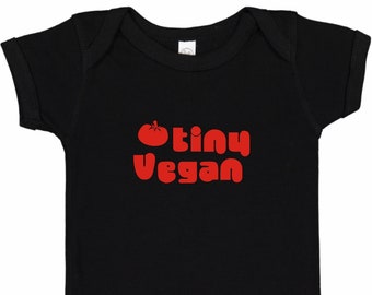 Vegan Baby Bodysuit, Vegan One Piece, Tiny Vegan, Herbivore, Vegan Baby Clothes, Vegan Kid, Baby Shower Gift, Baby Boy, Baby Girl, Veg Baby