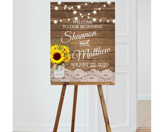 Sunflower Wedding Decor Etsy