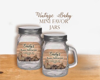 Mason Jar Favor Etsy