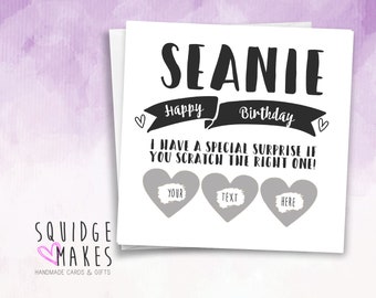 A blow job card naughty birthday card naughty anniversary card personalised A1