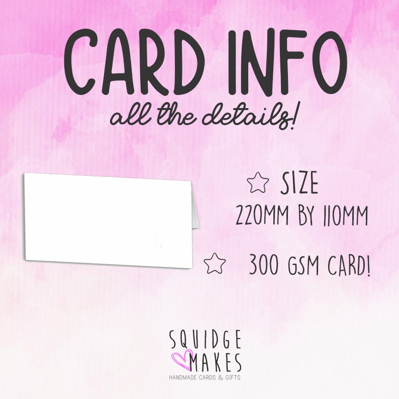 Squidgemakes Card info etsy