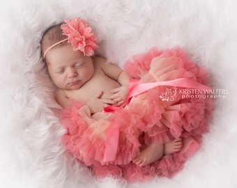 Tutu, Coral Baby Tutu, Newborn Tutu, Baby Tutu, Tutu for Baby, Coral Tutu, Tutu Coral, Cake Smash Outfit, First Birthday Outfit Girl
