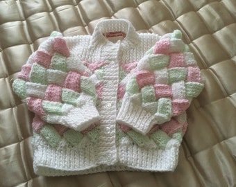 A Lovely Woven-Effect Cardigan