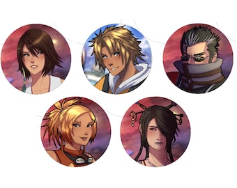 Juego de pegatinas de Final Fantasy X