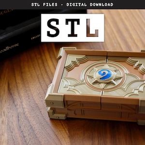 Hearthstone Chest - pliki STL do druku 3D