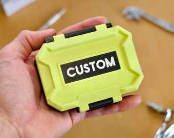 Personalized Ryobi Style Storage Box (3D Printed)