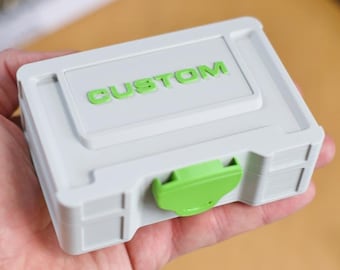 Personalized Festool Style Storage Box (3D Printed)