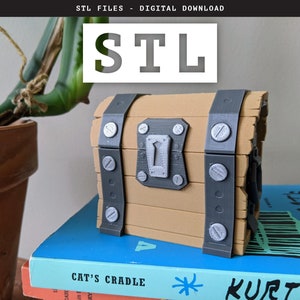 Battle Royale Loot Chest - STL Files for 3D Printing