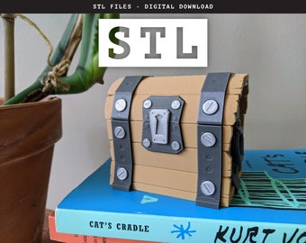 Battle Royale Loot Chest - STL Files for 3D Printing