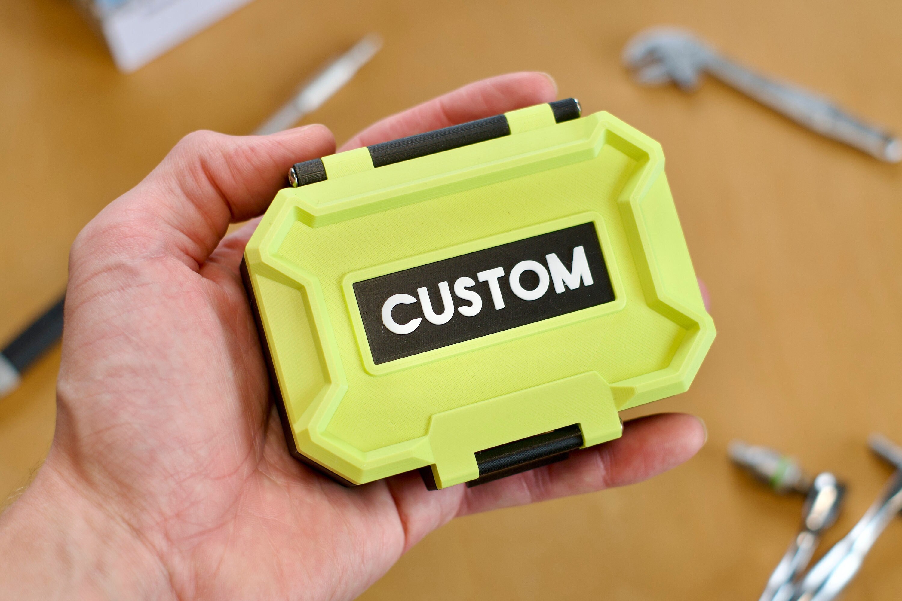 Ryobi Storage Box Personalized Ryobi Style Storage Box (3D Printed) - Etsy