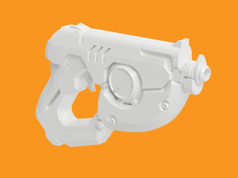 Overwatch Tracer Gun Pulse Pistol STL Files for 3D Printing image 8