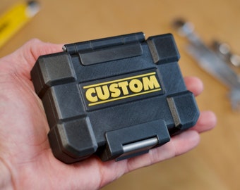 Personalized DeWalt Style Storage Box (3D Printed)