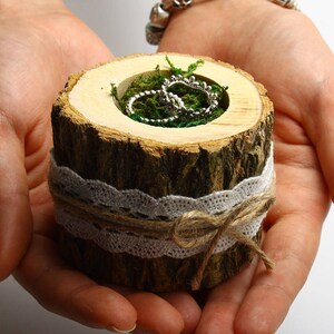Wedding ring box Rustic wedding, Ring box Boho wedding, Wood ring box, Engagement ring box, Ring bearer box Rustic wedding, Wooden ring box