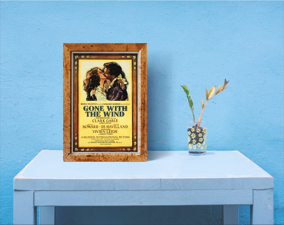 Vintage Movie Wall Art. Home Theater Decor. Classic Movie Etsy