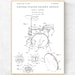 Drum Patent Print: Portable Drum Set Blueprint Wall Art (Canvas) image 4