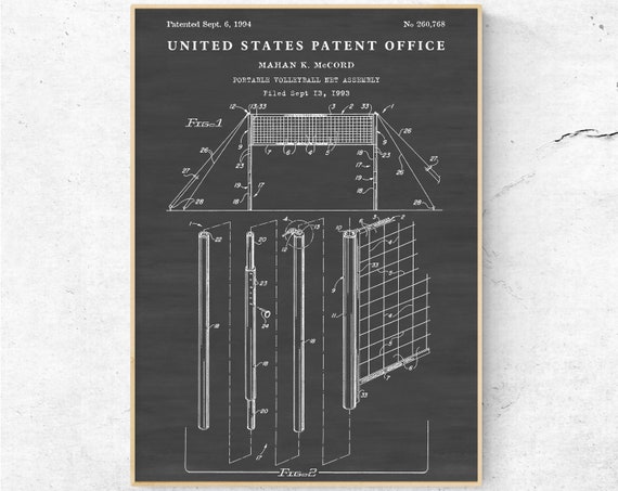 Volleyball Net Drawing With Dimensions