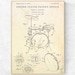 Drum Patent Print: Portable Drum Set Blueprint Wall Art (Canvas) image 2