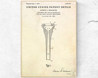 Mouthpiece Brass Instrument Patent Poster. Blueprint Wall Art. Vintage Wind Instruments Print. Musician Gifts. Music Room Decor