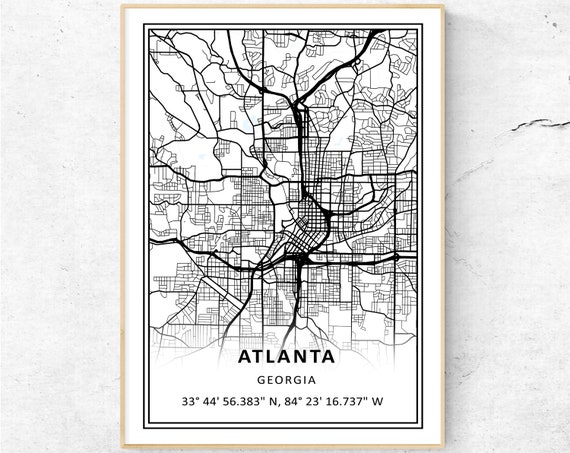 Map Of North Of Atlanta Georgia Il 6hei 