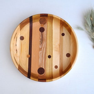 Farmhouse wood plate is an ideal housewarming gift for her image 1