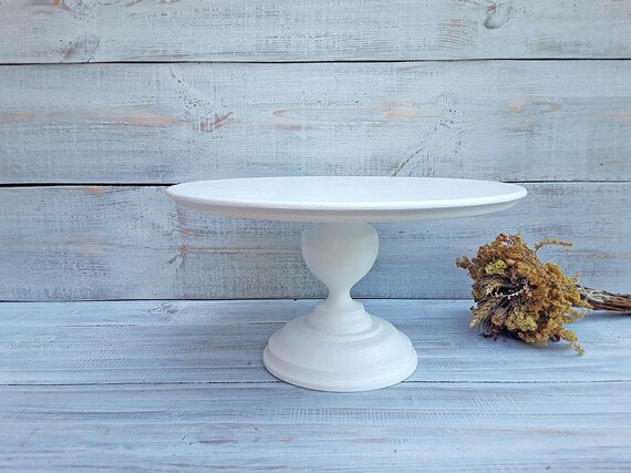 35cm 40cm Presentoir A Gateau En Bois Blanc Les Mariages Etsy 35cm 40cm Presentoir A Gateau En Bois Blanc Les Mariages Etsy