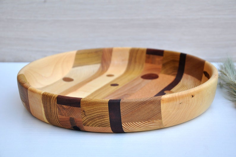 Farmhouse wood plate is an ideal housewarming gift for her image 2