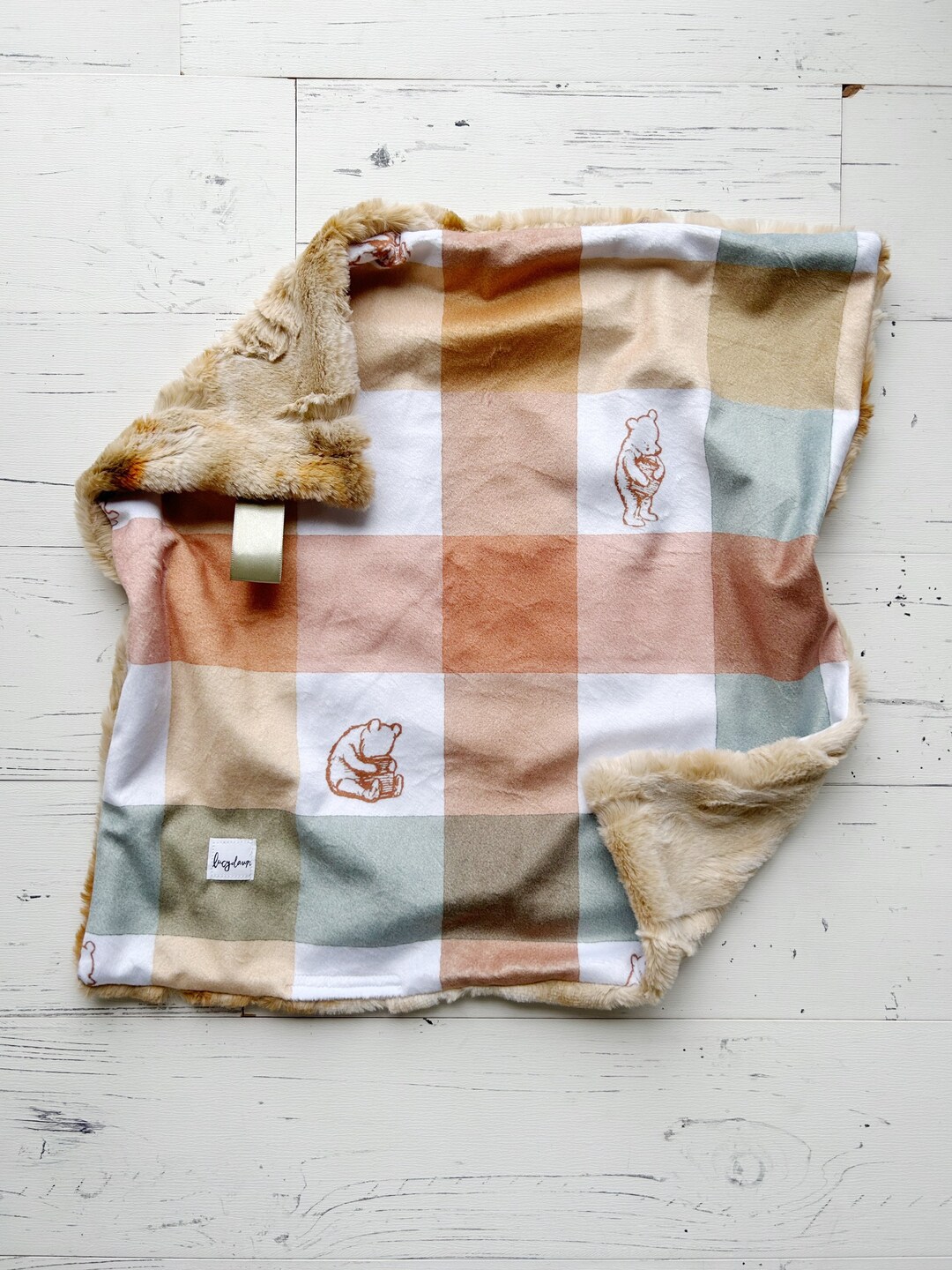 Pooh Toons Minky Blanket main image 1