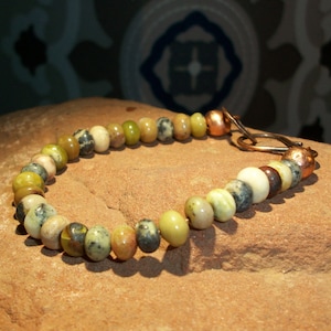 Pulsera de cuentas turquesas africanas tribales nativas vintage