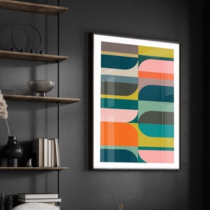 mid century print, mid century modern wall art, mid century decor, mid century poster, mid century modern print, retro wall art, retro print