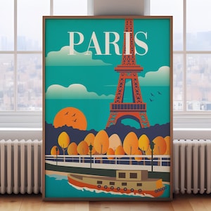 Paris Poster, Paris travel print image 1