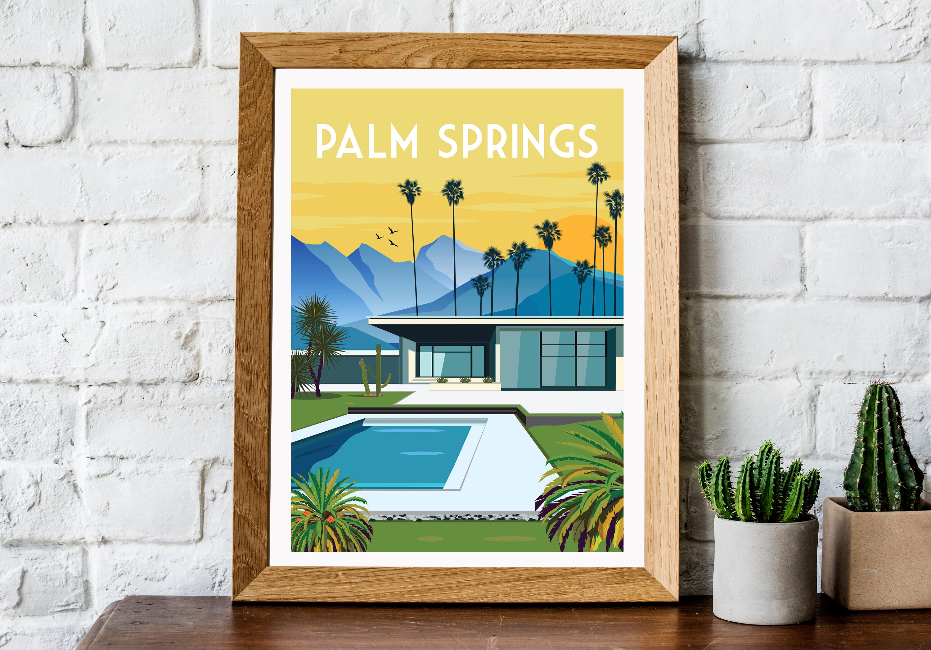 Spring Weekened Palm Springs Weekend Poster