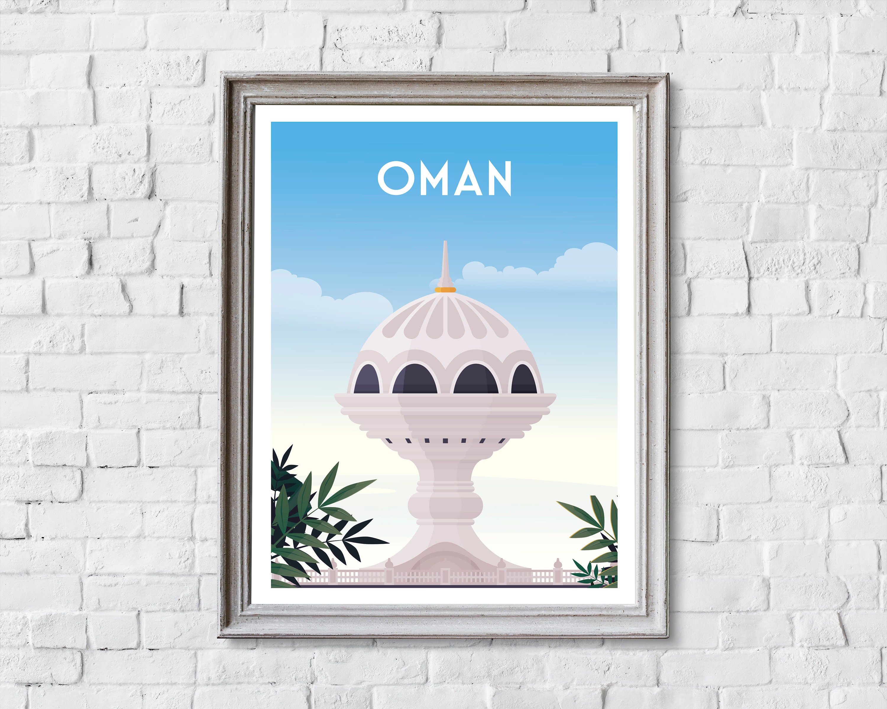 Art Oman Print, Sweden Oman Print, City, Poster, Muscat Travel Travel Poster, Oman - Retro Oman Retro Travel Wall Etsy Wall Print, Travel Art, Print,