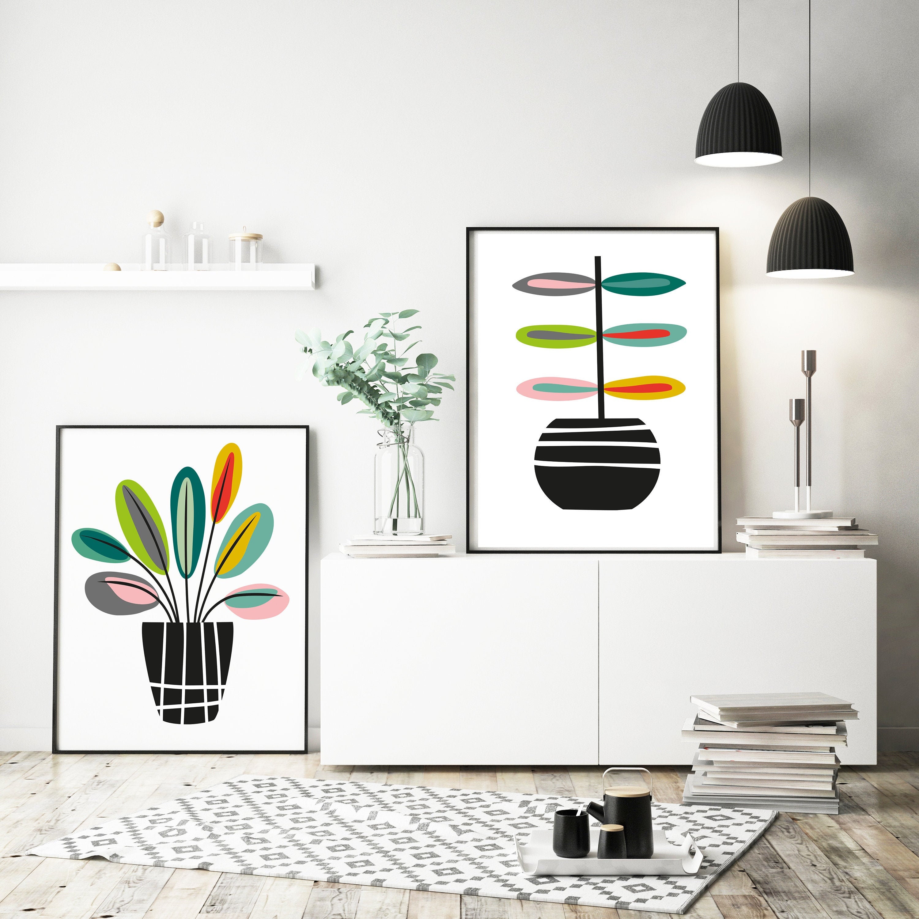 Mid Century Modern Wall Art, Mid Century Wall Art, Mid Century Art — free download