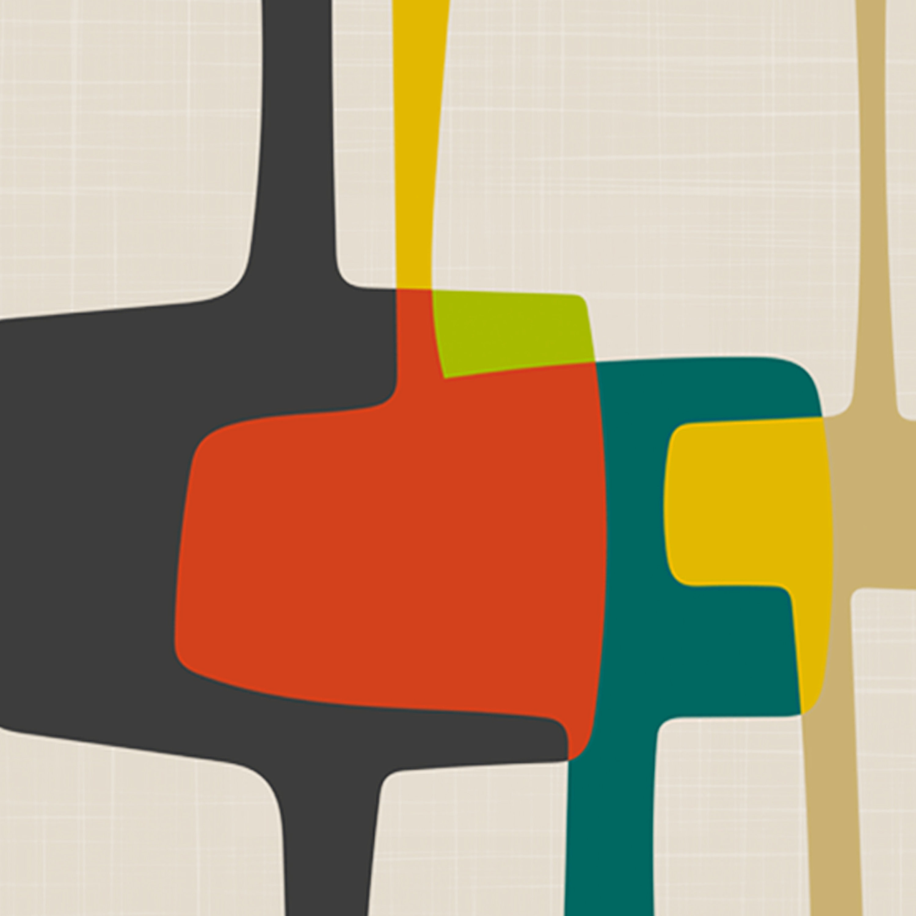 Mid Century Modern Wall Art Mid Century Wall Art Mid Century Etsy