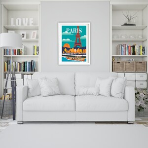 Paris Poster, Paris travel print image 4