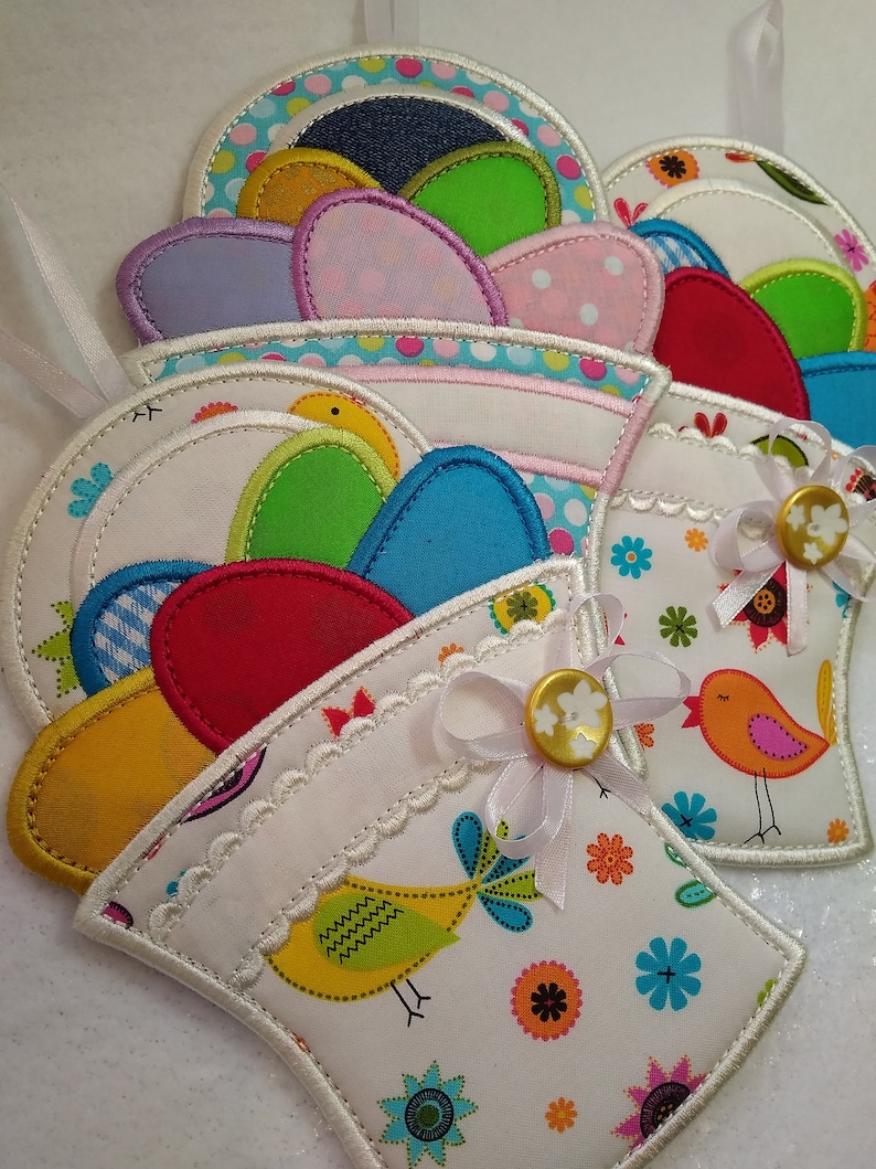 Pot Holders digital embroidery Trivets Cotton Trivets Hot Pads Trivets kitchen tack with eggs Embroidery Machine Patterns Design