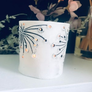 Handmade Porcelain Tea Light Holder image 10