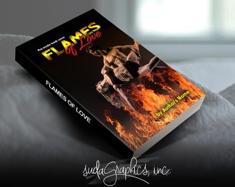 Premade book covers, ebook covers, Flames if Love