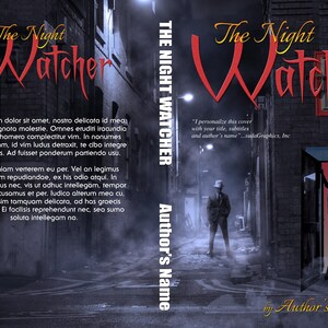 Premade book covers, Romance ebook cover, Mystery ebook cover, Romance book cover, printed book covers, ebook covers, The Watcher