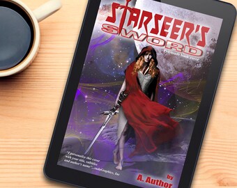 SciFi Fantasy Premade book covers, printed book covers, ebook covers, romance ebook cover, Starseer's Sword