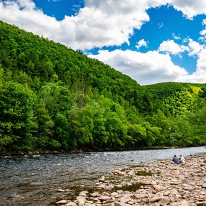 Pennsylvania Jim Thorpe Mountains Fotodruck