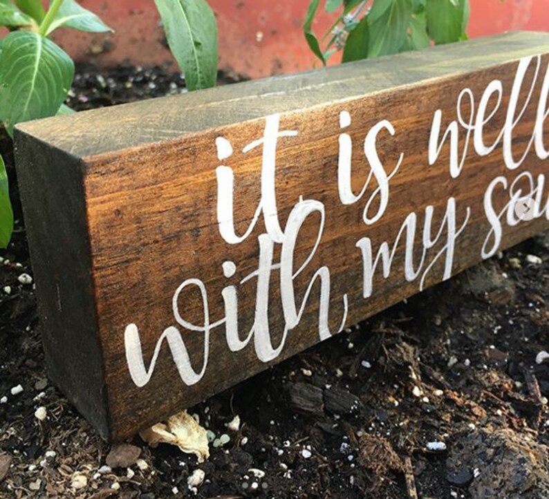 Custom Shelf Sitter Sign Rustic Wooden Sign Customize Etsy