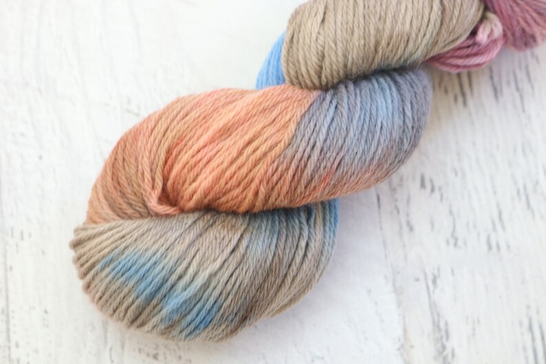 Variegated Worsted Weight Yarn 100 Peruvian Highland Wool Etsy